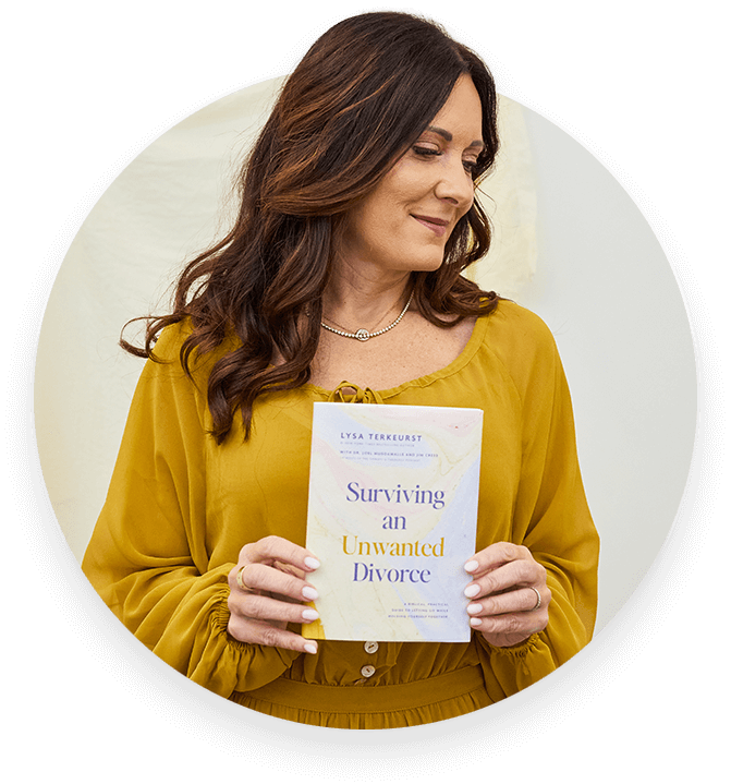 Lysa TerKeurst with book